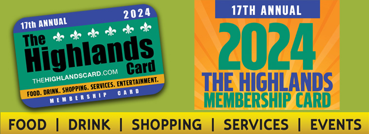 2024 Highland's Membership Card